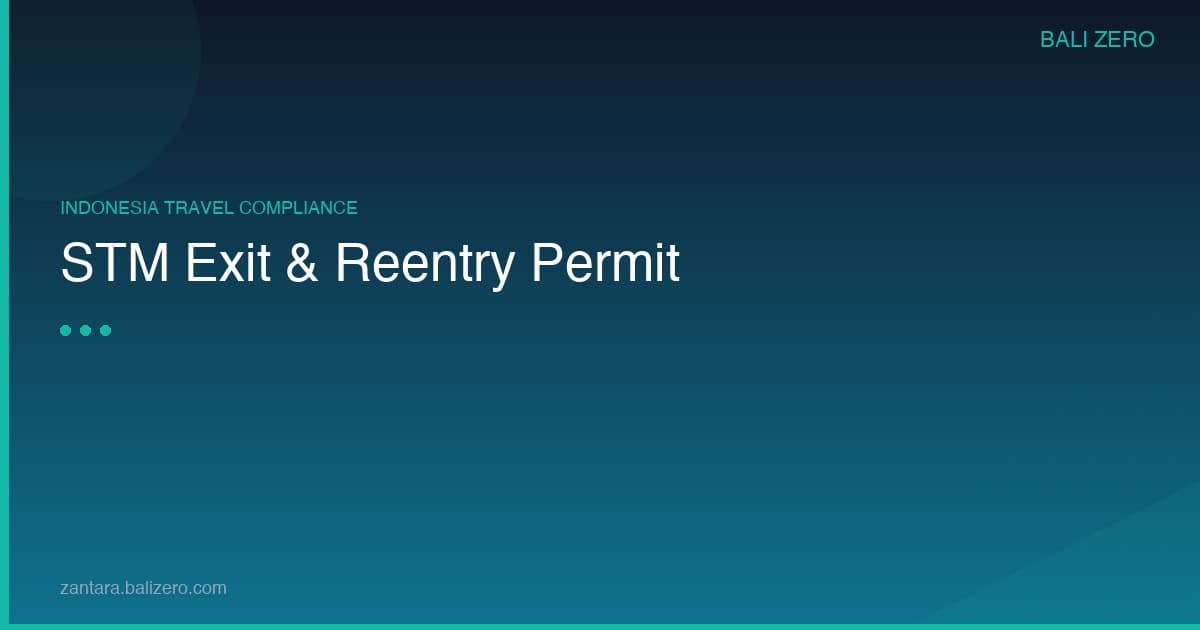 exit re-entry permit KITAS EPO ERP MERP Indonesia 2026