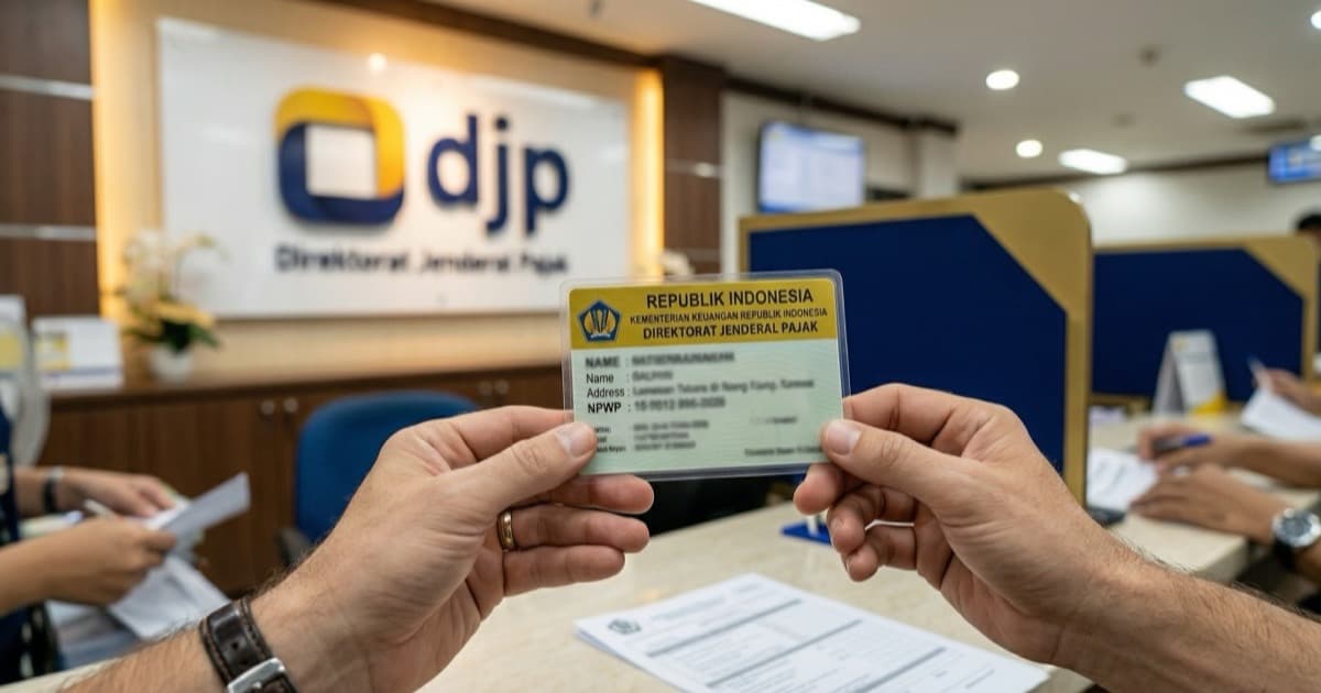 Indonesian NPWP card
