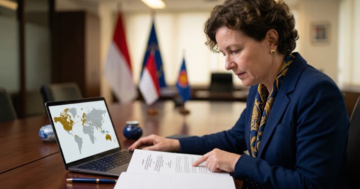 International tax agreement concept